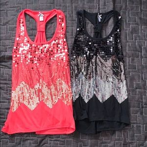 2 Vanity Women’s Sequin Tank-tops!